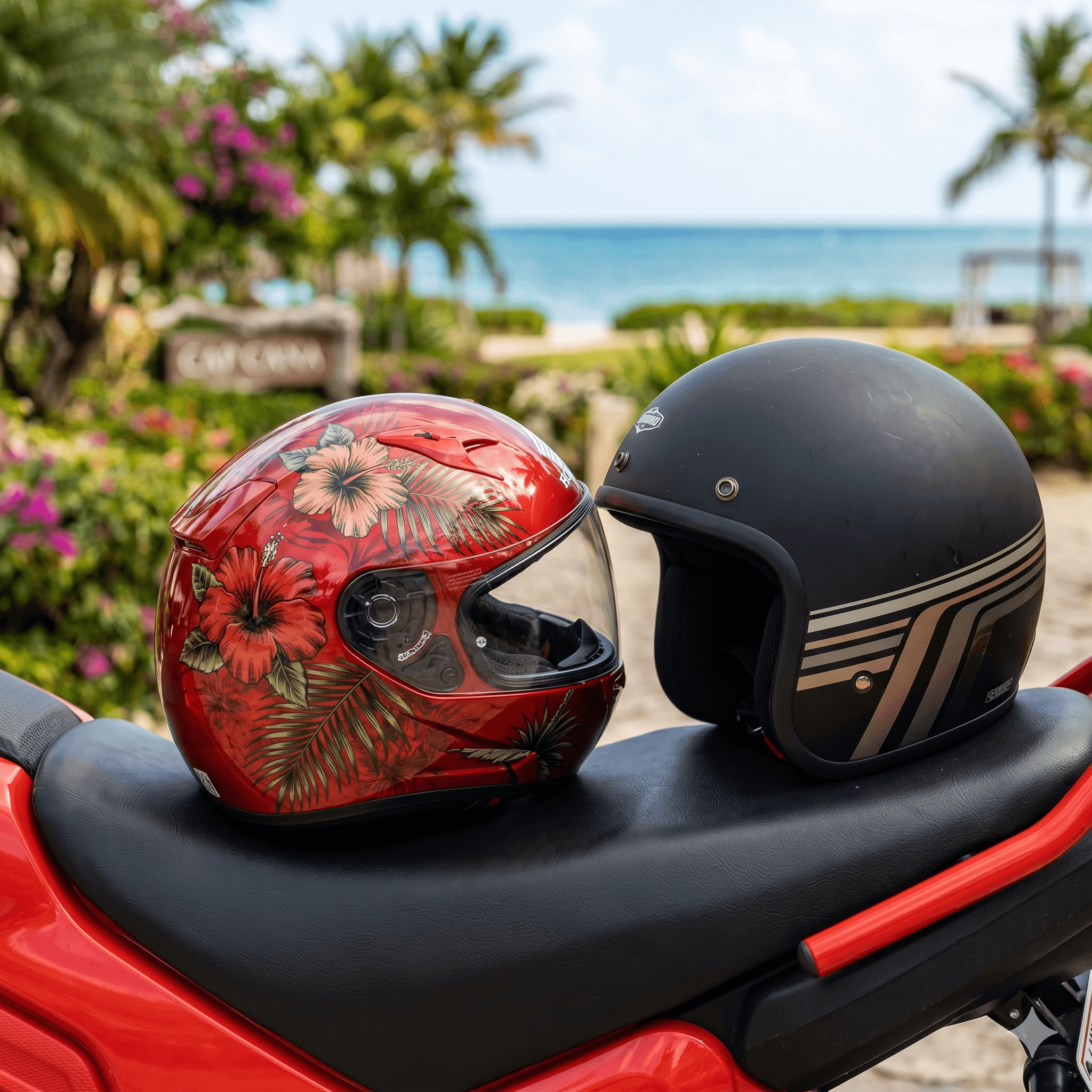 Helmet included — no extra cost